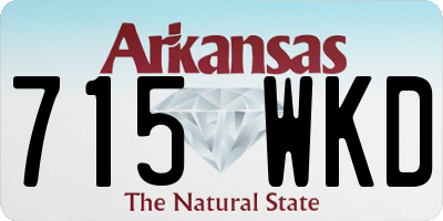 AR license plate 715WKD