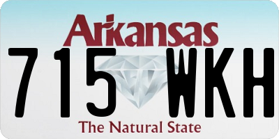 AR license plate 715WKH