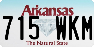 AR license plate 715WKM