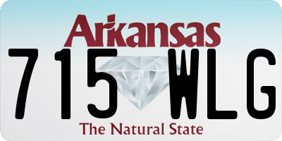 AR license plate 715WLG