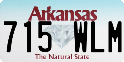 AR license plate 715WLM