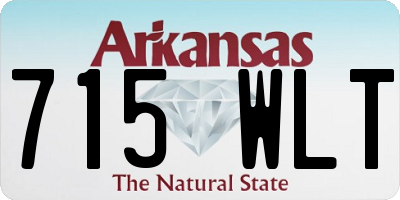AR license plate 715WLT