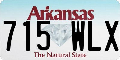AR license plate 715WLX