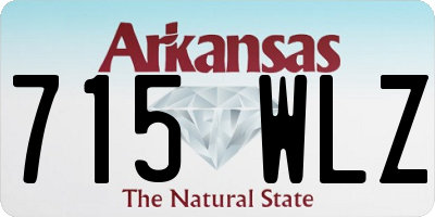 AR license plate 715WLZ