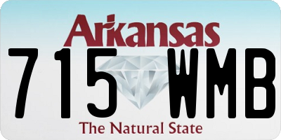 AR license plate 715WMB