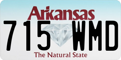 AR license plate 715WMD