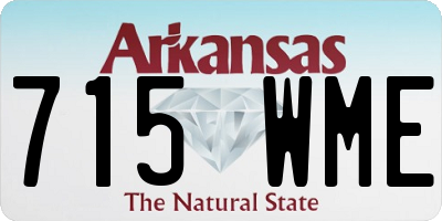 AR license plate 715WME