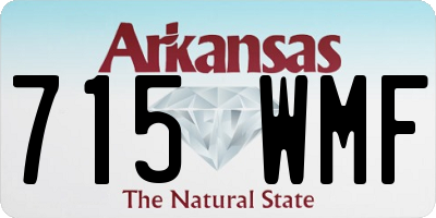 AR license plate 715WMF