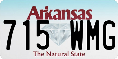 AR license plate 715WMG