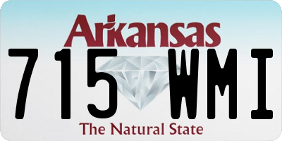 AR license plate 715WMI