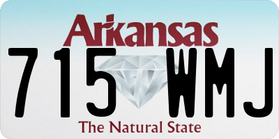 AR license plate 715WMJ