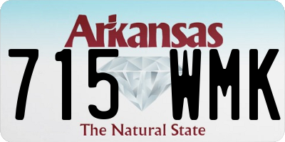 AR license plate 715WMK