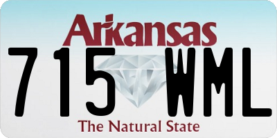 AR license plate 715WML