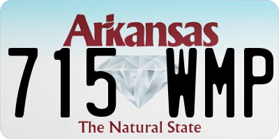 AR license plate 715WMP