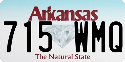 AR license plate 715WMQ