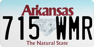 AR license plate 715WMR