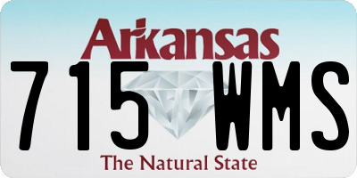 AR license plate 715WMS