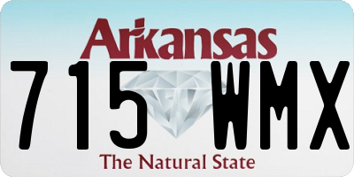 AR license plate 715WMX