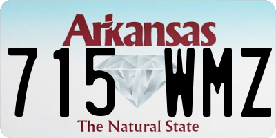 AR license plate 715WMZ