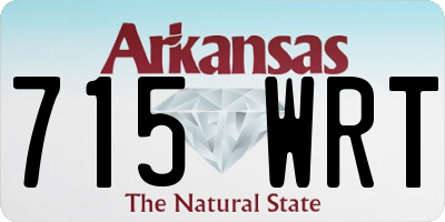 AR license plate 715WRT