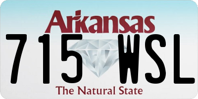 AR license plate 715WSL