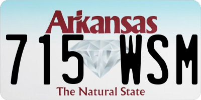 AR license plate 715WSM