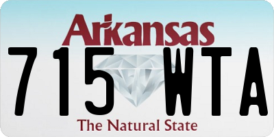 AR license plate 715WTA