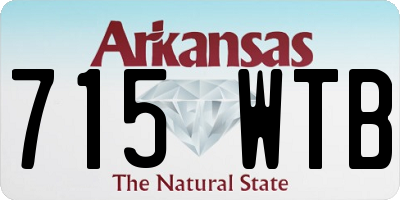 AR license plate 715WTB