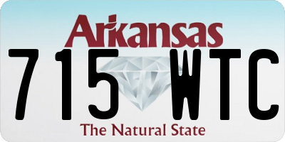 AR license plate 715WTC