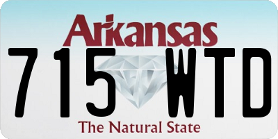 AR license plate 715WTD