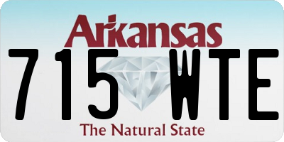 AR license plate 715WTE