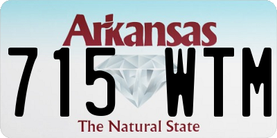 AR license plate 715WTM