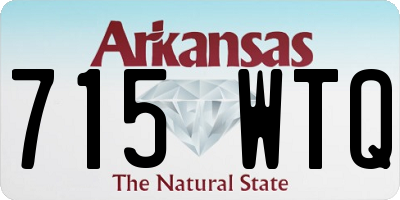 AR license plate 715WTQ