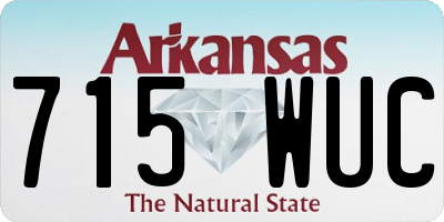 AR license plate 715WUC