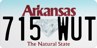 AR license plate 715WUT