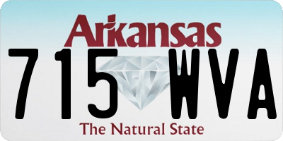 AR license plate 715WVA