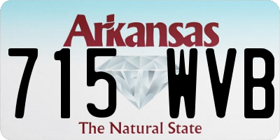 AR license plate 715WVB