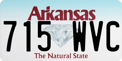 AR license plate 715WVC