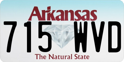 AR license plate 715WVD