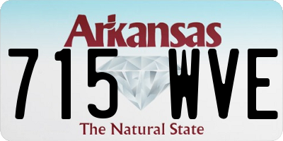 AR license plate 715WVE