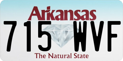 AR license plate 715WVF