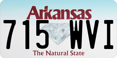 AR license plate 715WVI