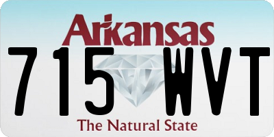 AR license plate 715WVT