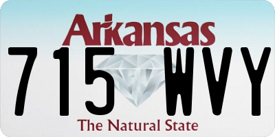 AR license plate 715WVY