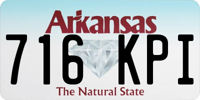 AR license plate 716KPI