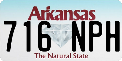 AR license plate 716NPH