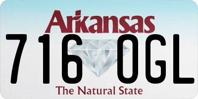 AR license plate 716OGL