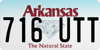 AR license plate 716UTT
