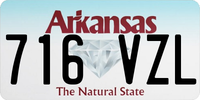 AR license plate 716VZL
