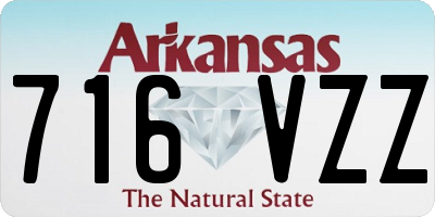 AR license plate 716VZZ